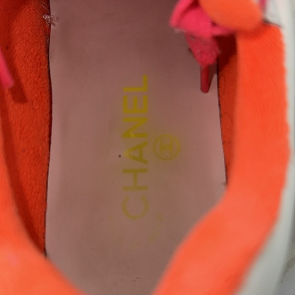 Chanel 2020 Logo CC sneakers Sz 36 - Picture 10 of 11